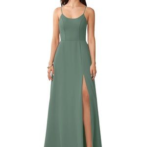 Azazie Bridesmaid Dress - Moira - Eucalyptus